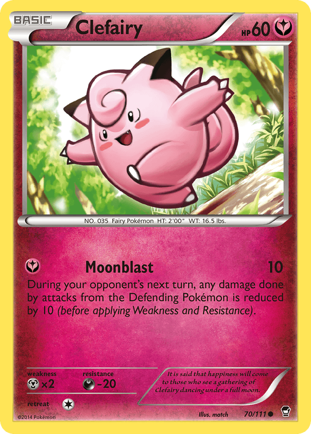 Clefairy — Furious Fists #70