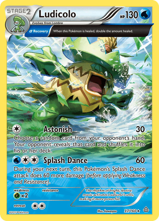 Ludicolo — Primal Clash #37