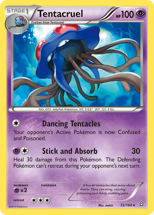 Tentacruel — Primal Clash #72