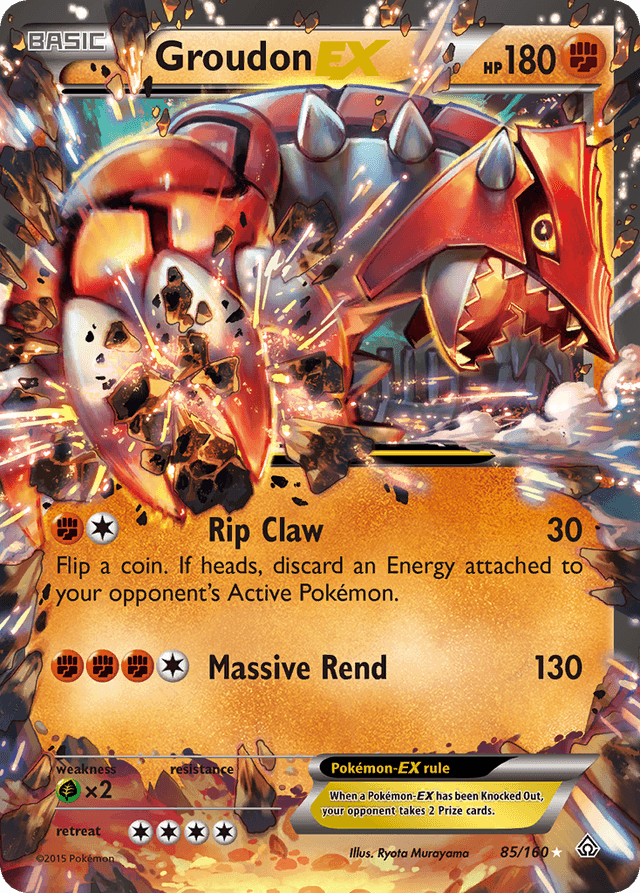 Groudon-EX — Primal Clash #85