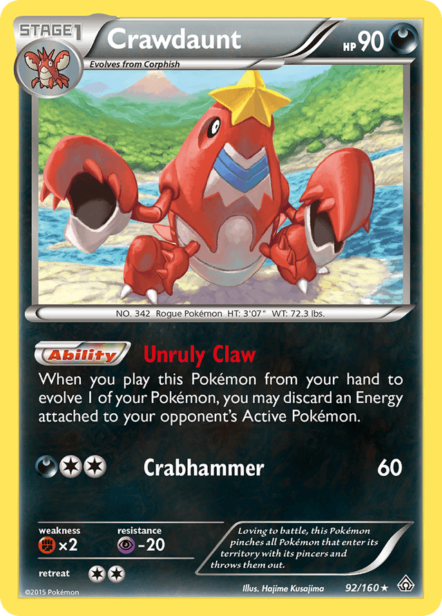 Crawdaunt — Primal Clash #92
