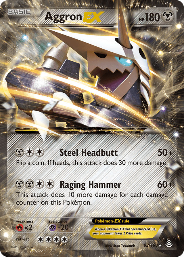 Aggron-EX — Primal Clash #93