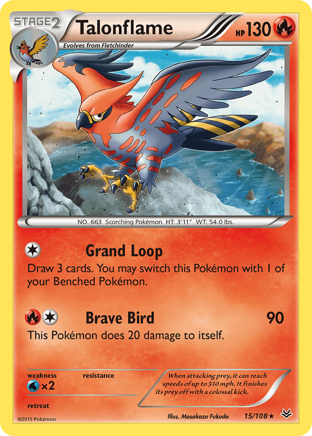 Talonflame — Roaring Skies #15