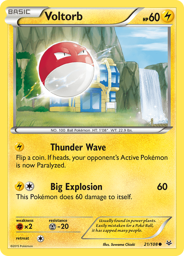 Voltorb — Roaring Skies #21