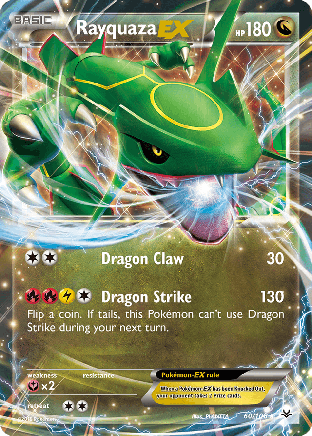 Rayquaza-EX — Roaring Skies #60