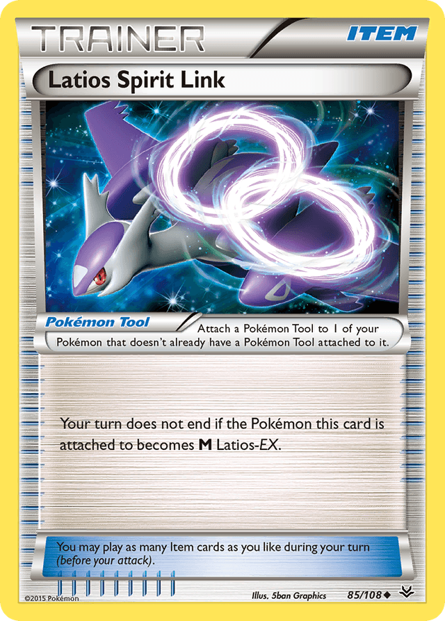 Latios Spirit Link — Roaring Skies #85