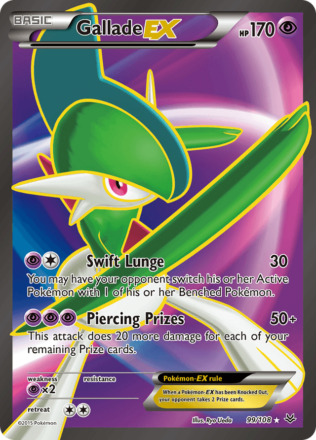 Gallade-EX — Roaring Skies #99