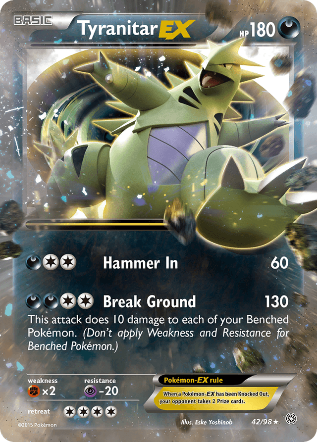 Tyranitar-EX — Ancient Origins #42
