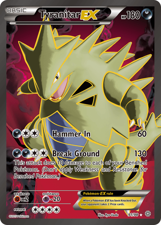 Tyranitar-EX — Ancient Origins #91