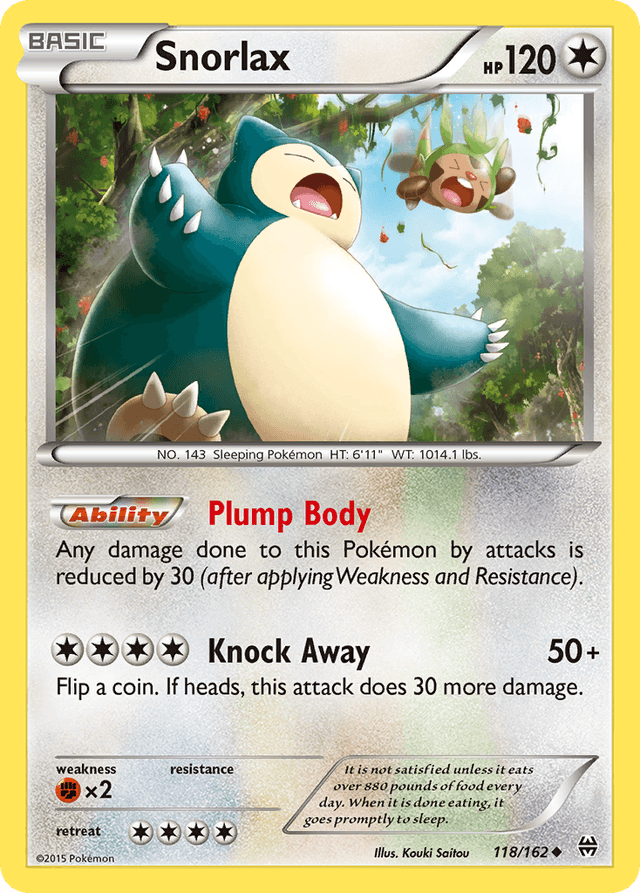 Snorlax — BREAKthrough #118