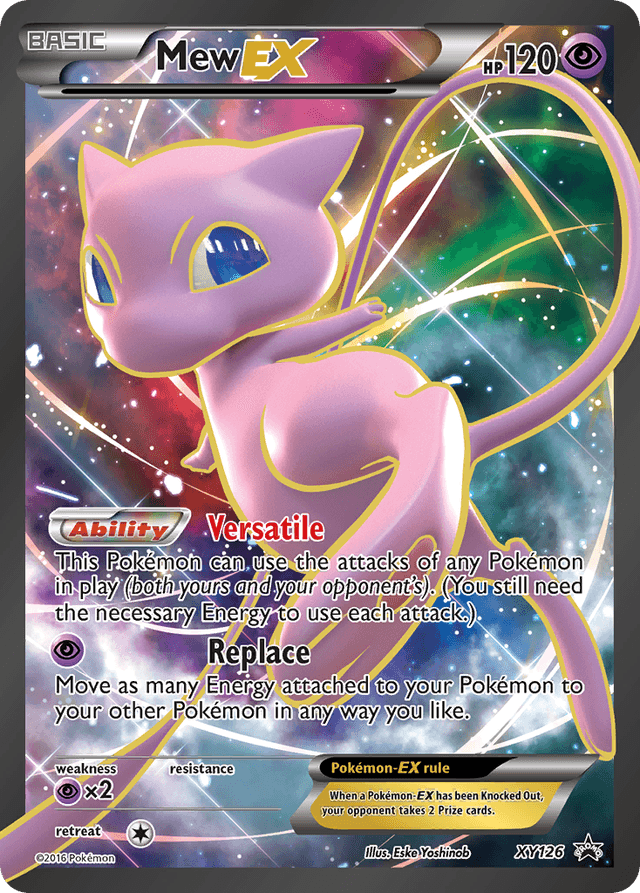Mew-EX — XY Black Star Promos #XY126