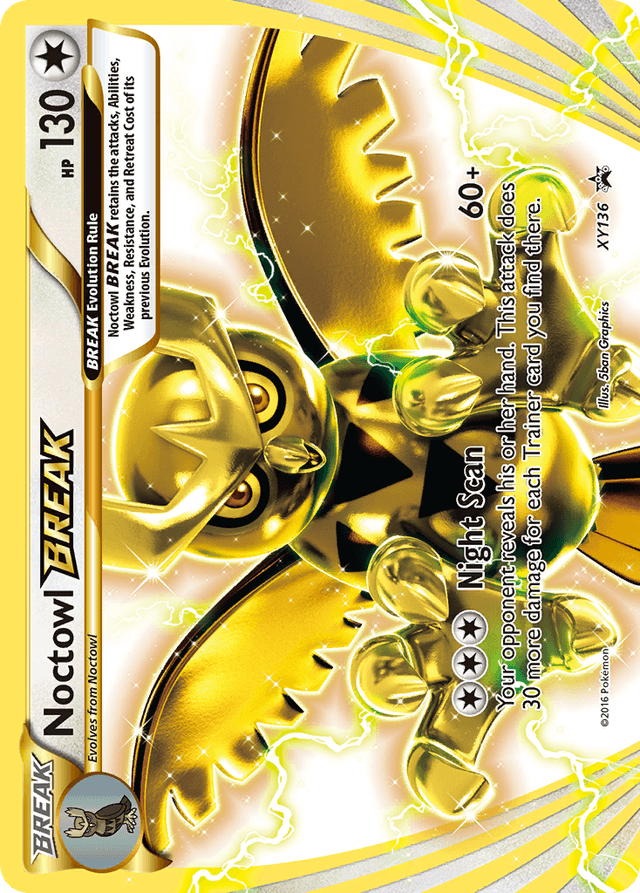 Noctowl BREAK — XY Black Star Promos #XY136