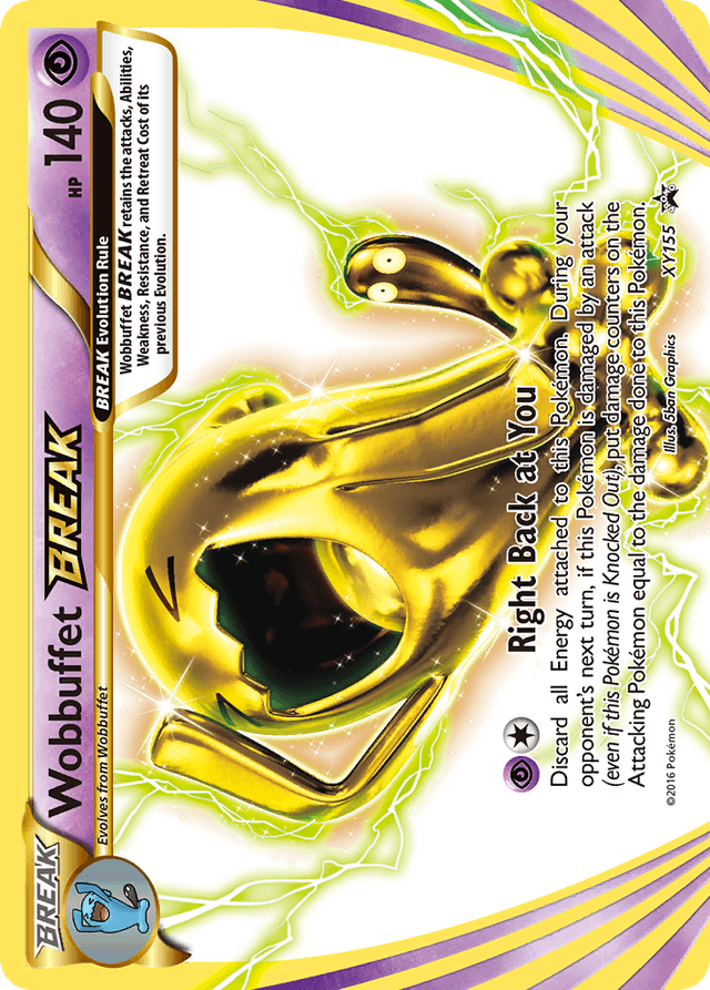 Wobbuffet BREAK — XY Black Star Promos #XY155