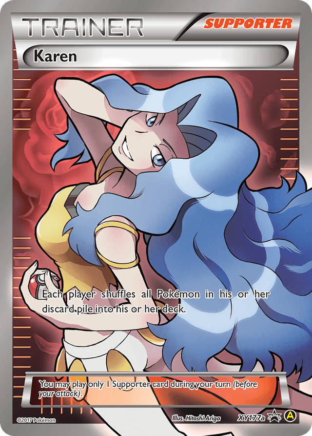 Karen — XY Black Star Promos #XY177a
