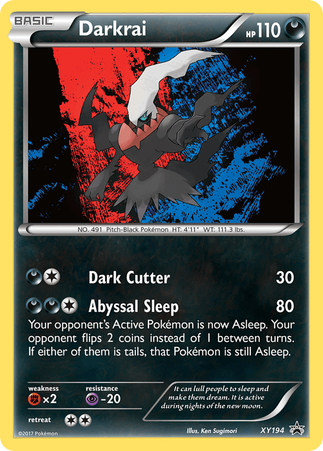 Darkrai — XY Black Star Promos #XY194