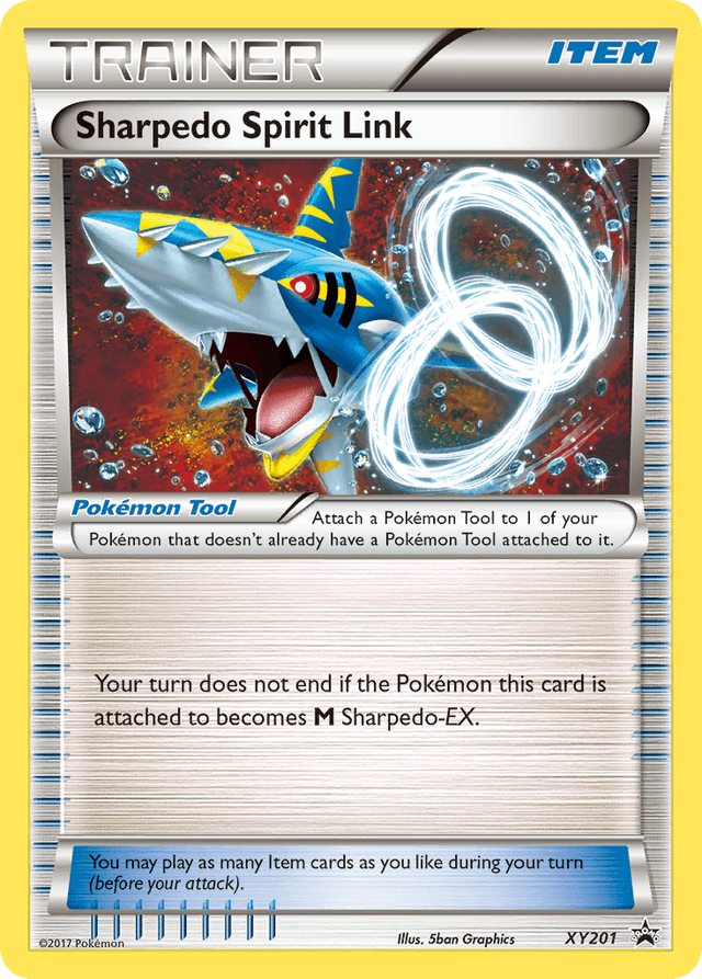 Sharpedo Spirit Link — XY Black Star Promos #XY201