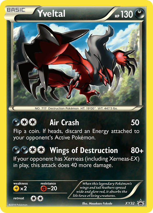 Yveltal — XY Black Star Promos #XY32