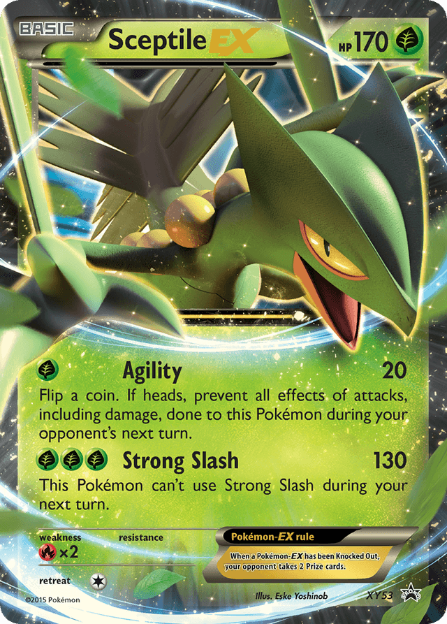Sceptile-EX — XY Black Star Promos #XY53