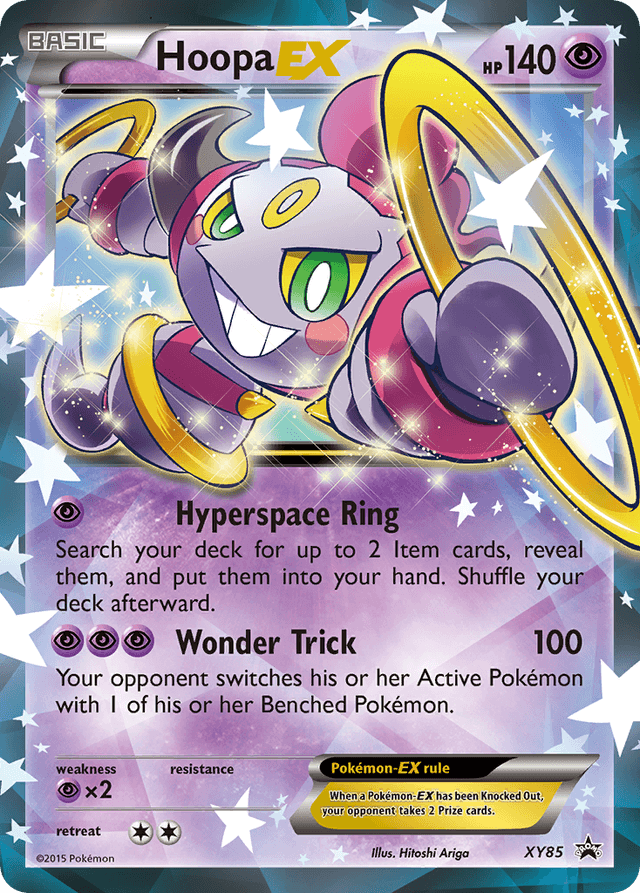 Hoopa-EX — XY Black Star Promos #XY85