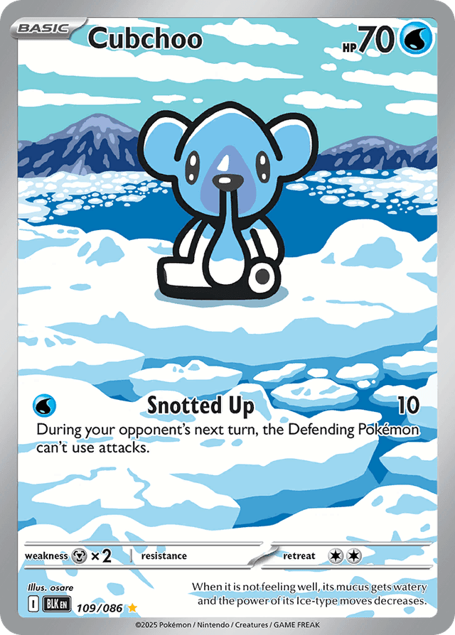 Cubchoo — Black Bolt #109