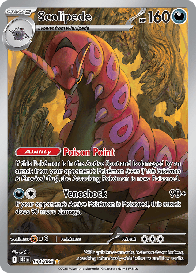 Scolipede — Black Bolt #134