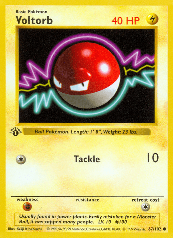 Voltorb — Base #67