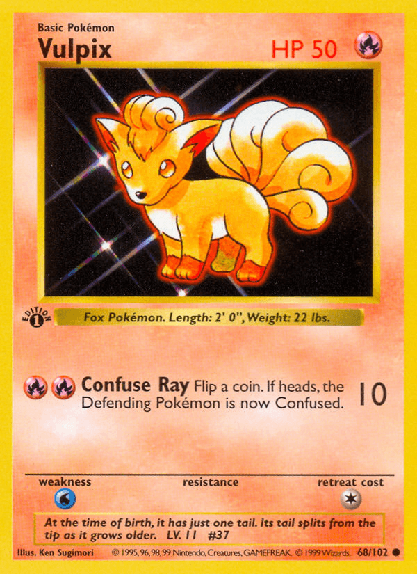 Vulpix — Base #68