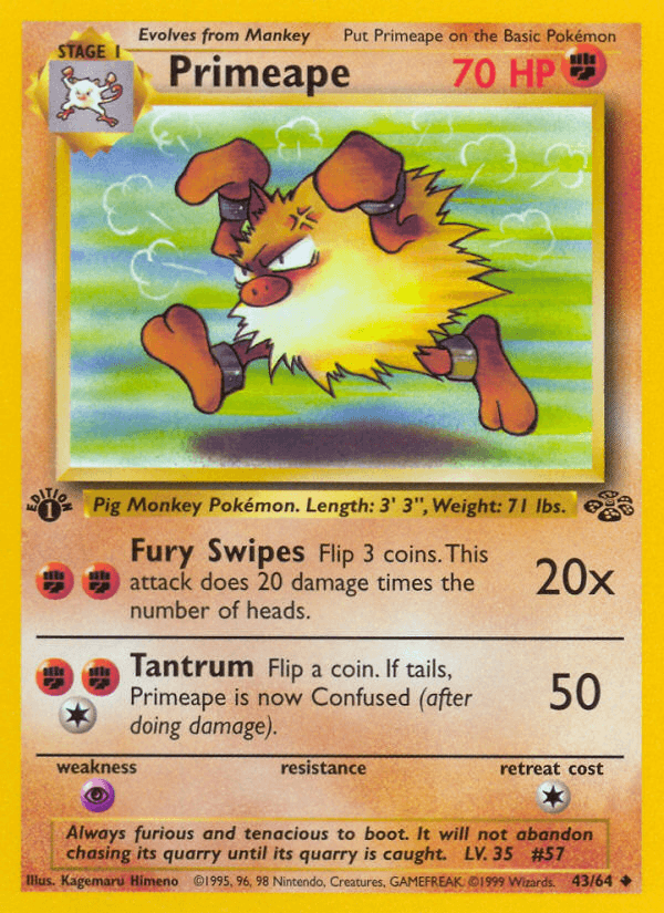 Primeape — Jungle #43