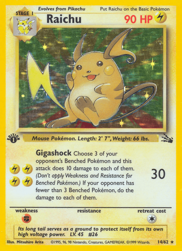 Raichu — Fossil #14