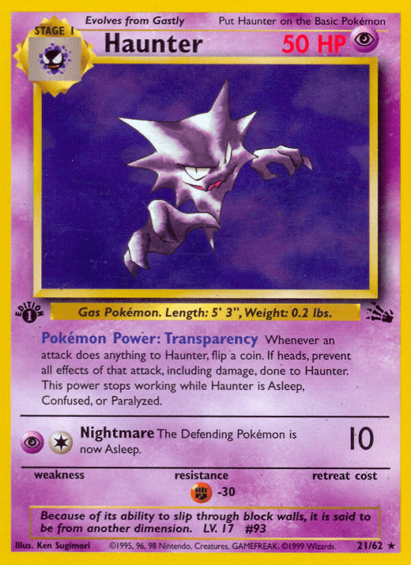 Haunter — Fossil #21