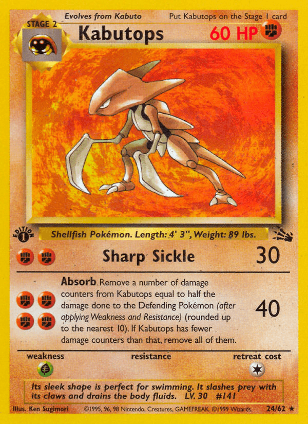 Kabutops — Fossil #24