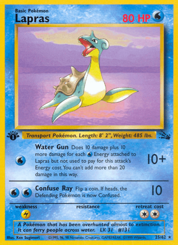Lapras — Fossil #25