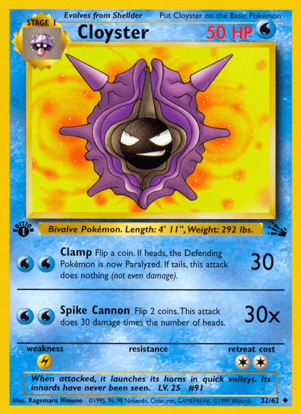 Cloyster — Fossil #32