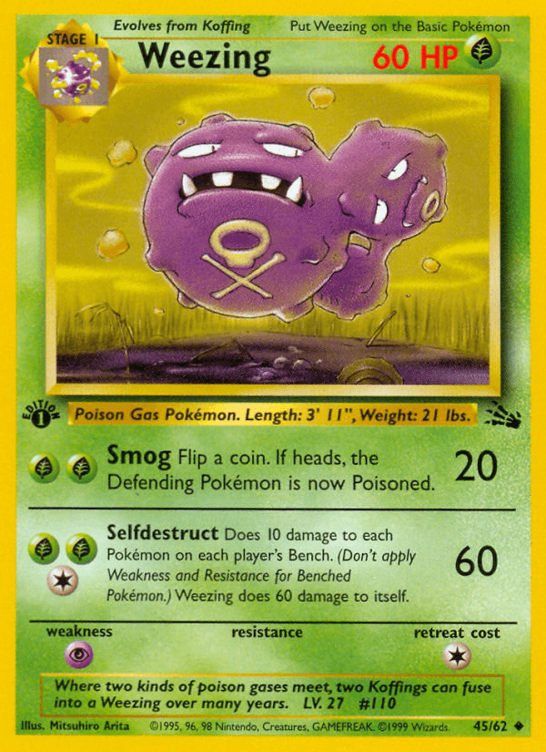 Weezing — Fossil #45