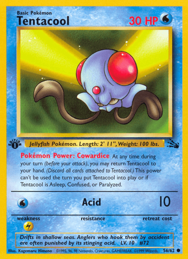 Tentacool — Fossil #56