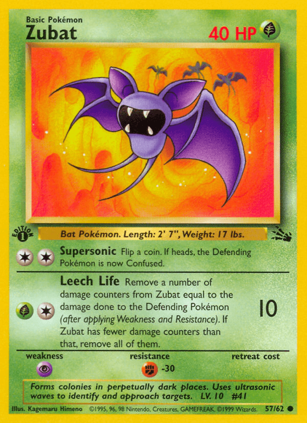 Zubat — Fossil #57
