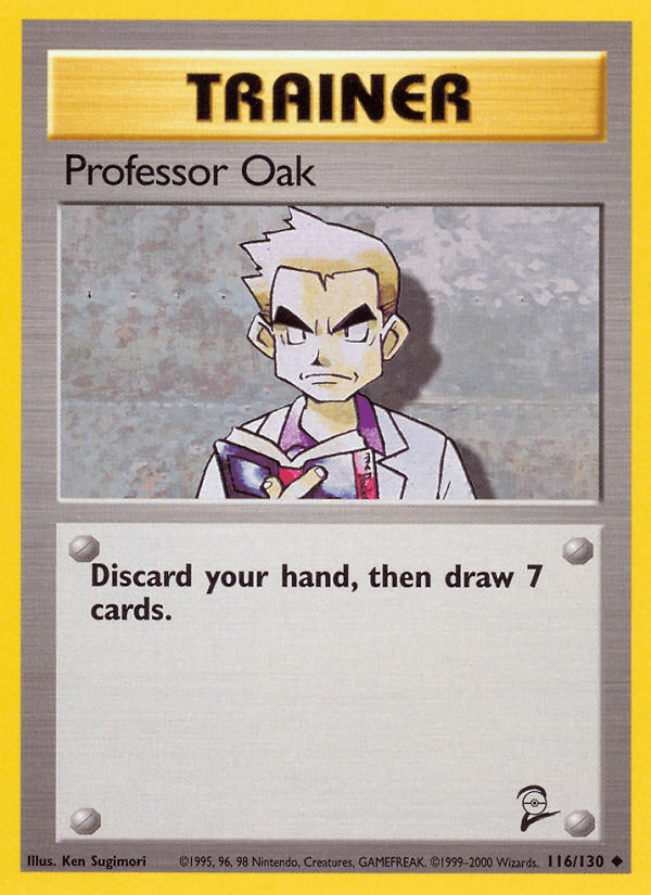 Professor Oak — Base Set 2 #116