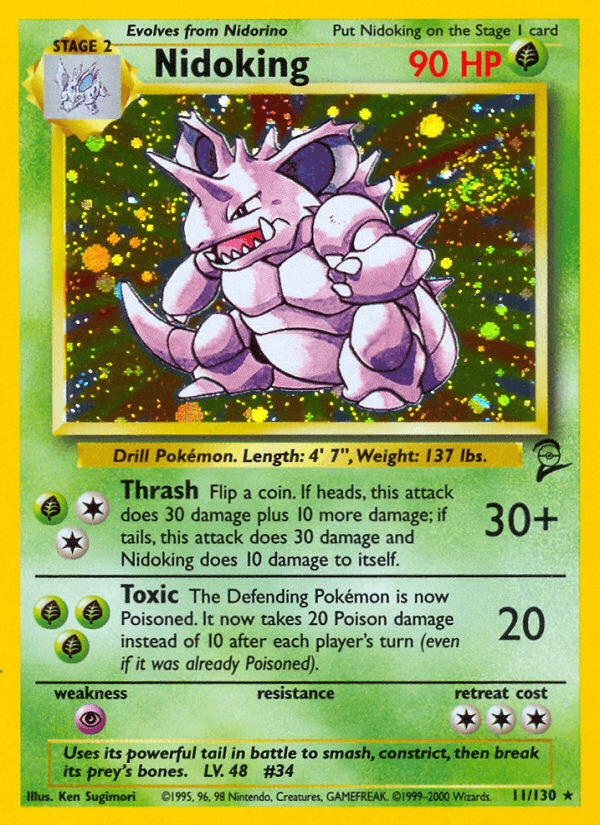Nidoking — Base Set 2 #11