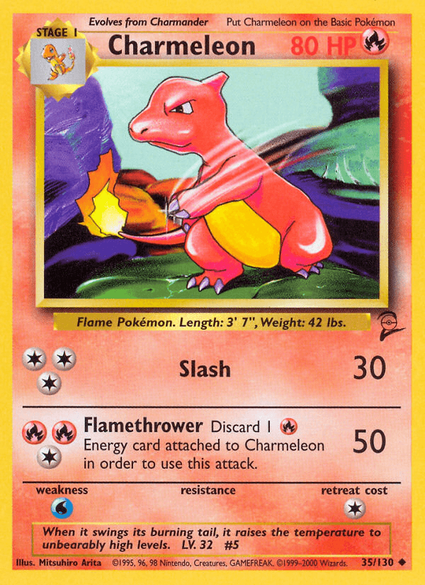 Charmeleon — Base Set 2 #35