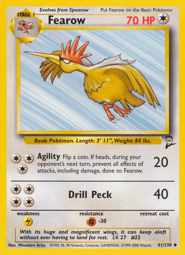 Fearow — Base Set 2 #41