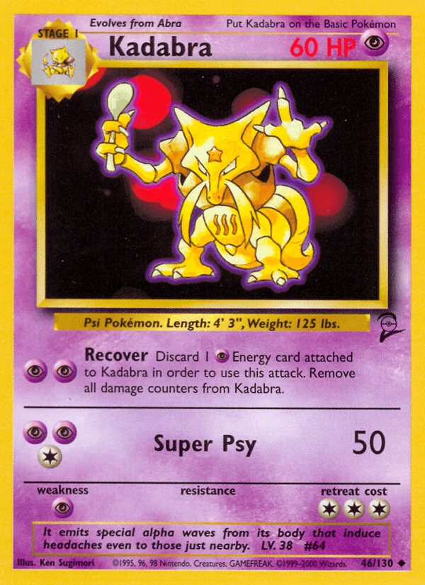 Kadabra — Base Set 2 #46