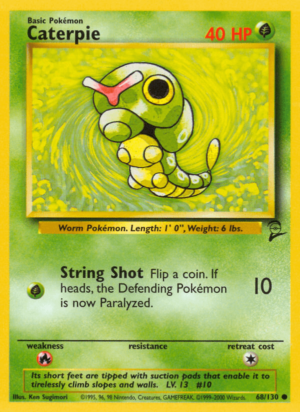 Caterpie — Base Set 2 #68