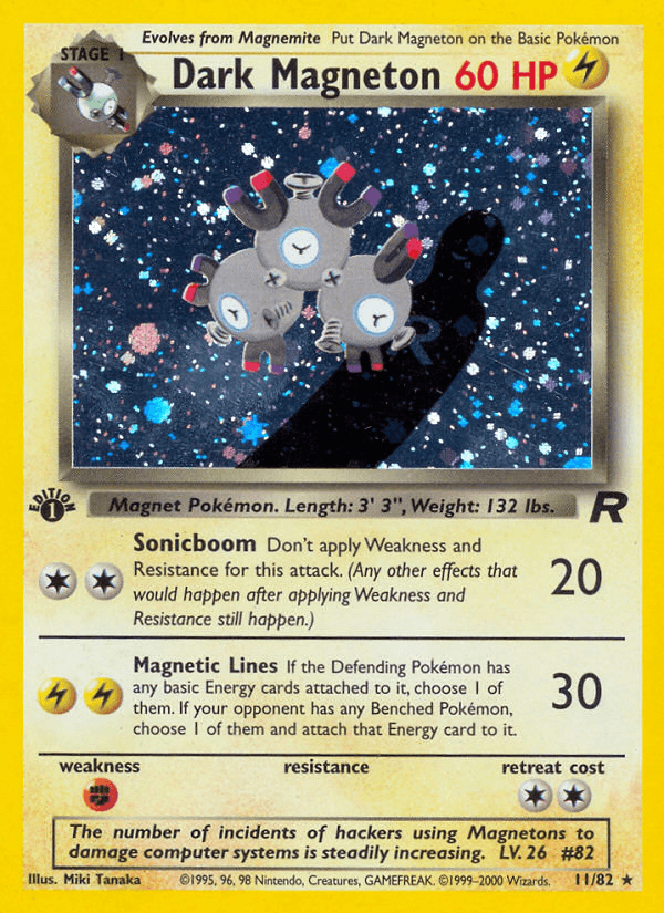 Dark Magneton — Team Rocket #11