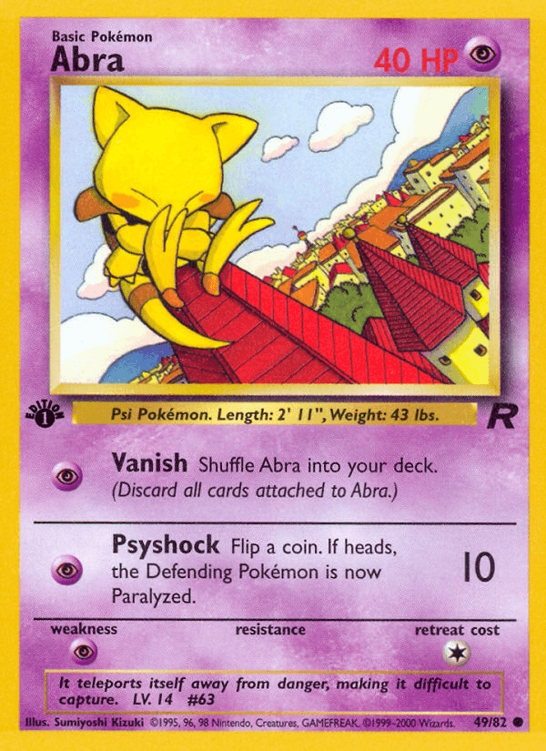 Abra — Team Rocket #49