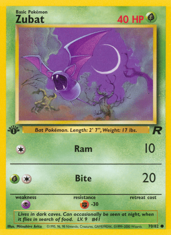 Zubat — Team Rocket #70
