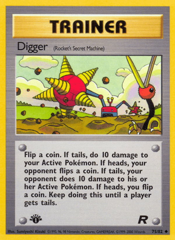 Digger — Team Rocket #75