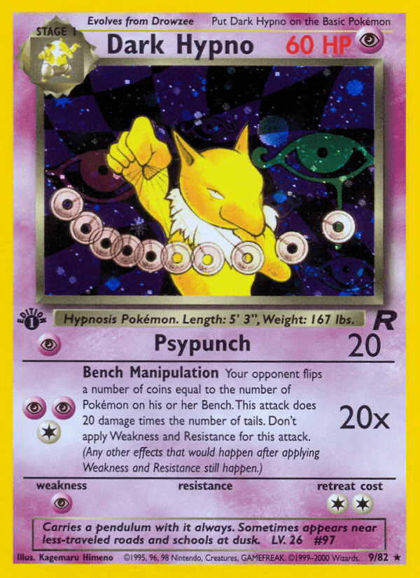 Dark Hypno — Team Rocket #9