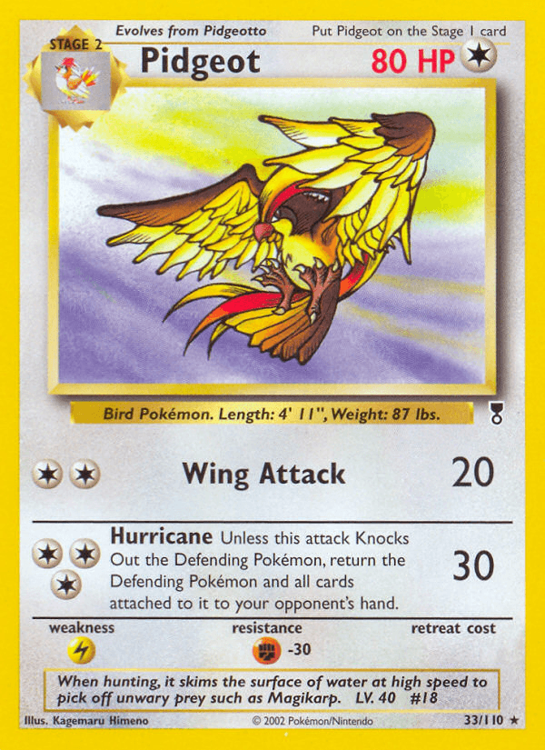 Pidgeot — Legendary Collection #33