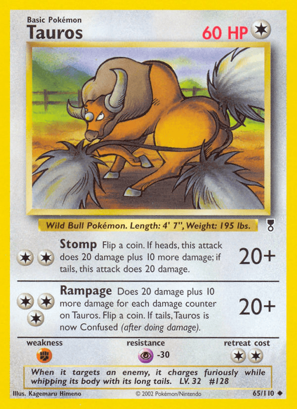 Tauros — Legendary Collection #65