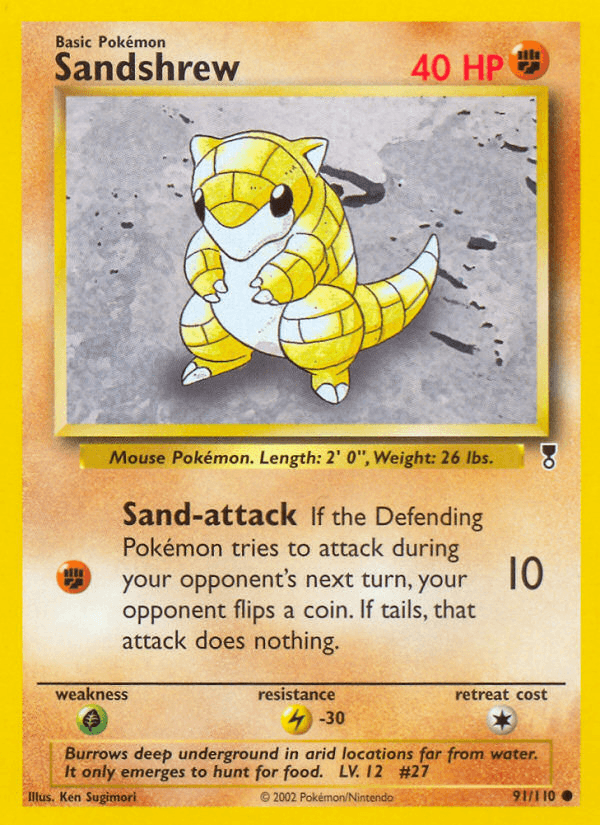Sandshrew — Legendary Collection #91